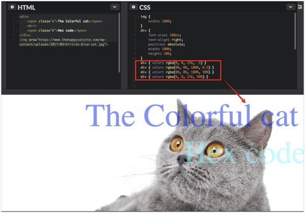 Основы CSS цвета